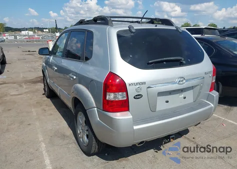 2007 Hyundai Tucson Limited/Se from USA, damaged, VIN KM8JN12D17U625128